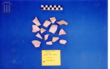 Clay vessel fragments