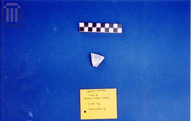 Fragment of clay vessel