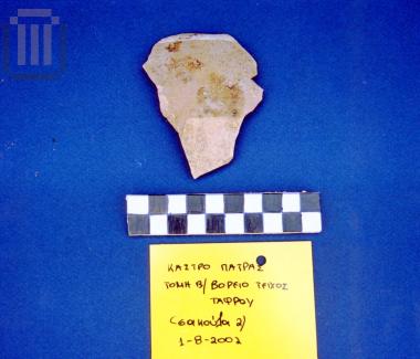 Part of pottery vase's body