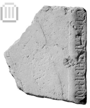 Effigial tomb slab of Hospitaller Pierre Plantier