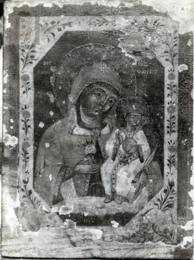 Portable icon: Virgin Mary Rodon to Amaranton