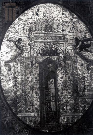 Φορητή εικόνα: το λείψανο του αγίου Σπυρίδωνος