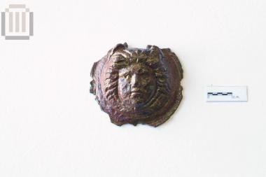 Medallion with relief decoration