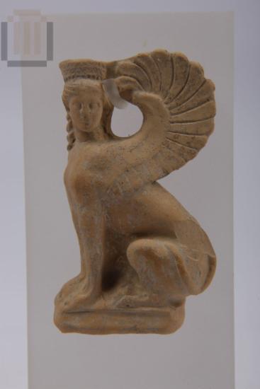 Sphinx clay plaque