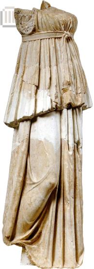 Statue of a female figure