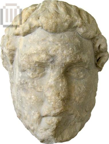 Κεφαλή ανδρικής γενειοφόρου μορφής