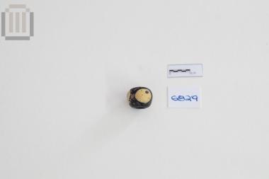Glass eye-dot bead