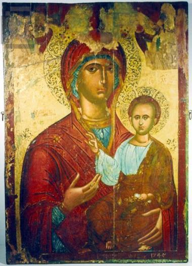 Despotic icon: Virgin Mary Hodegetria