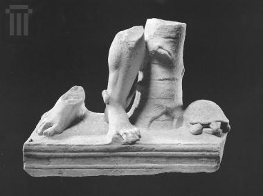 Τμήμα αγαλματίου Ερμή