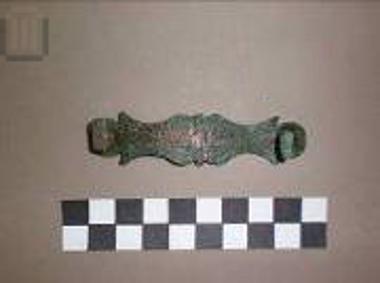 Bronze horse equipment accessory