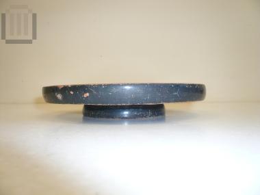Attic black glaze fish-plate