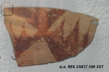 Sherd of a painted vase