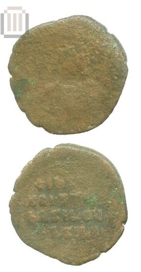 Ανώνυμος φόλλις 10ου-11ου αι., τύπος Α