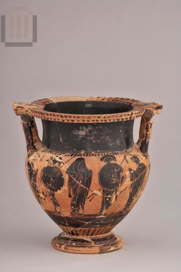 Attic black-figure column krater