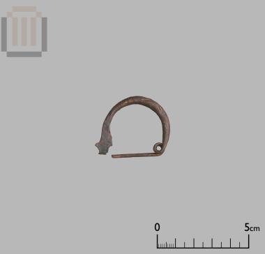 Bronze bow fibula