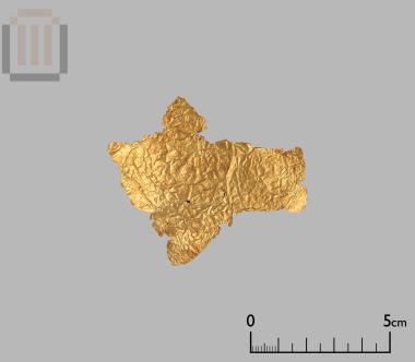 Gold burial mouthpiece