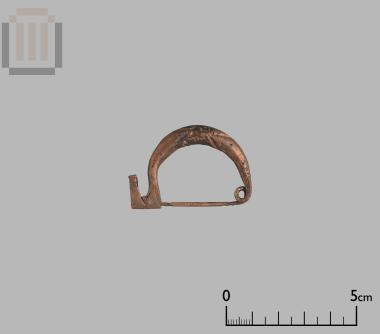 Bronze bow fibula