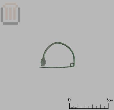 Bronze bow fibula