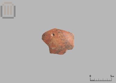 Sherd with painted decoration