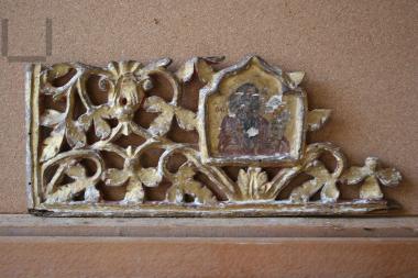Part of chandelier