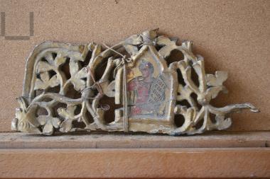 Part of chandelier