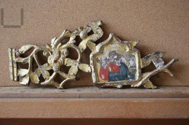 Part of chandelier