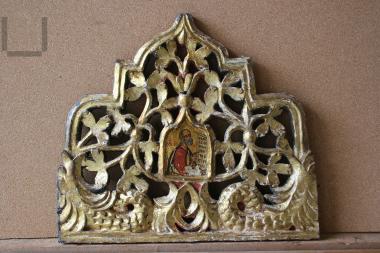 Part of chandelier