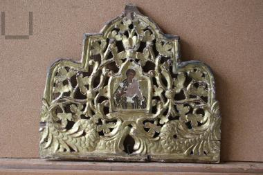 Part of chandelier