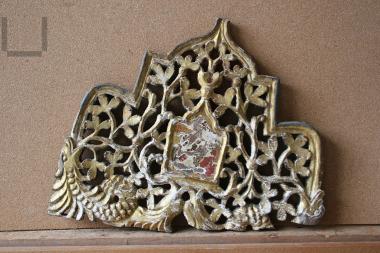 Part of chandelier