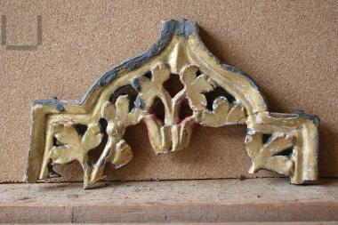 Part of chandelier
