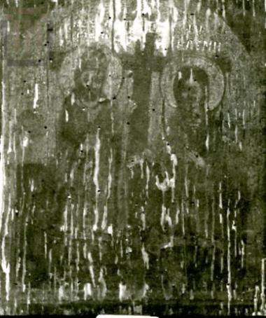 Ο άγιος Κωνσταντίνος και η αγία Ελένη