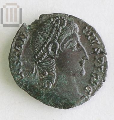 Bronze coin of Constantius II