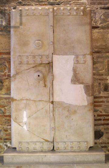 Door of a Macedonian grave