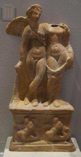 Figurine group of Eros and Psyche