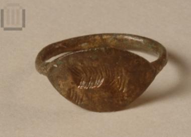 Δακτυλίδι συμπαγές χάλκινο