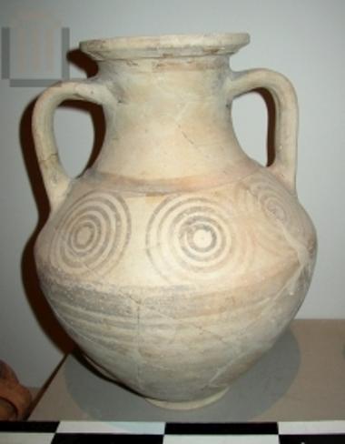 Clay amphora