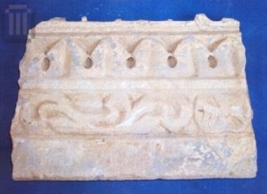 Part of frame from early Christian Panel