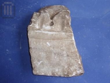 Fragment of marble altar screen