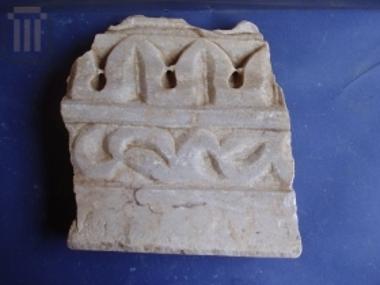 Fragment of panel edge