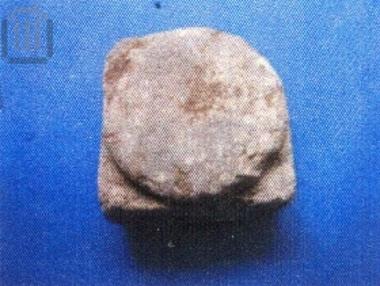 Fragment of crowning  of ottoman  stele