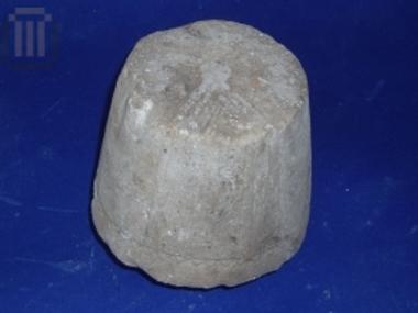 Fragment of crowning  of ottoman  stele
