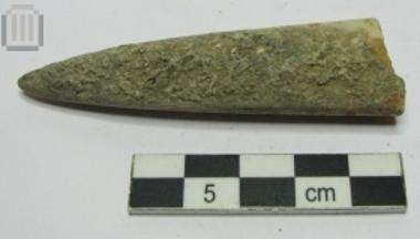 Head fragment of an acrolithic figurine