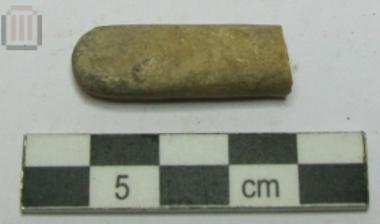 Head fragment of an acrolithic figurine