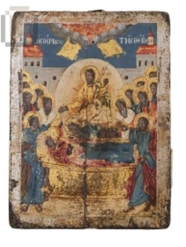 Icon of Dormition of the Virgin