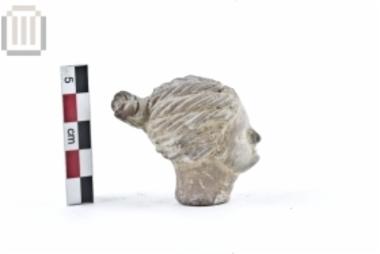 Head of a female figurine