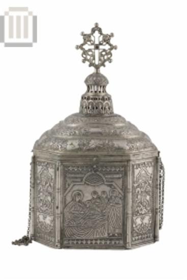 Silver Reliquary in Church's model