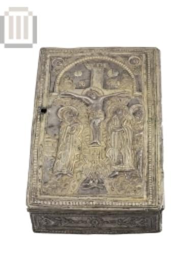 Αργυρή λειψανοθήκη