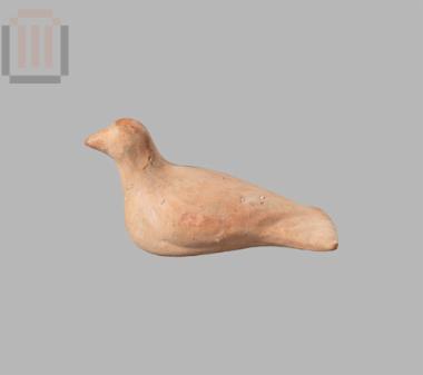Terracotta rattle in the form of a dove