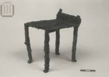 Iron model of a seat