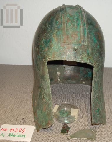 Χάλκινο κράνος ιλλυρικού τύπου